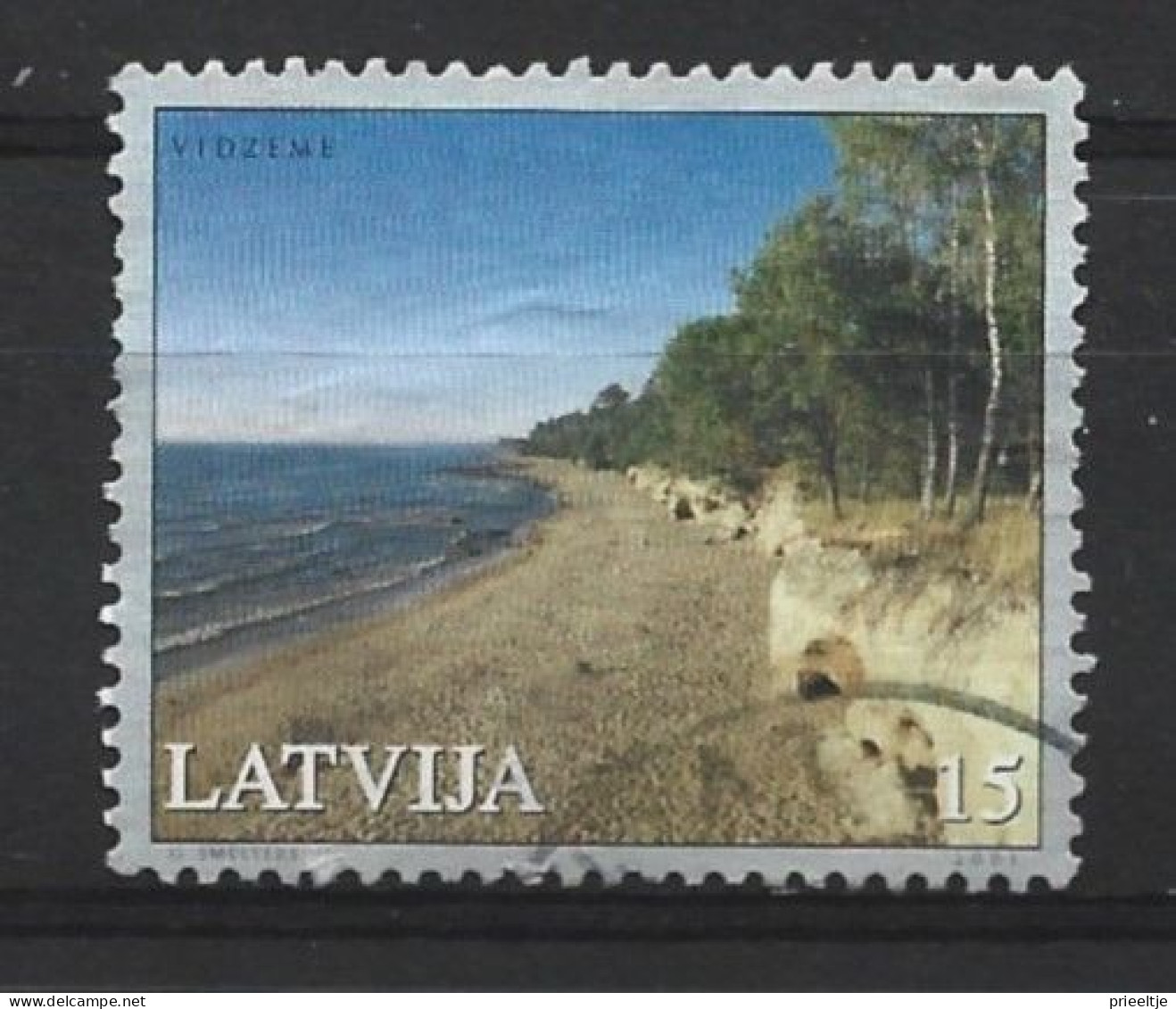 Latvija 2001 Landscape Y.T.  520 (0) - Lettonie