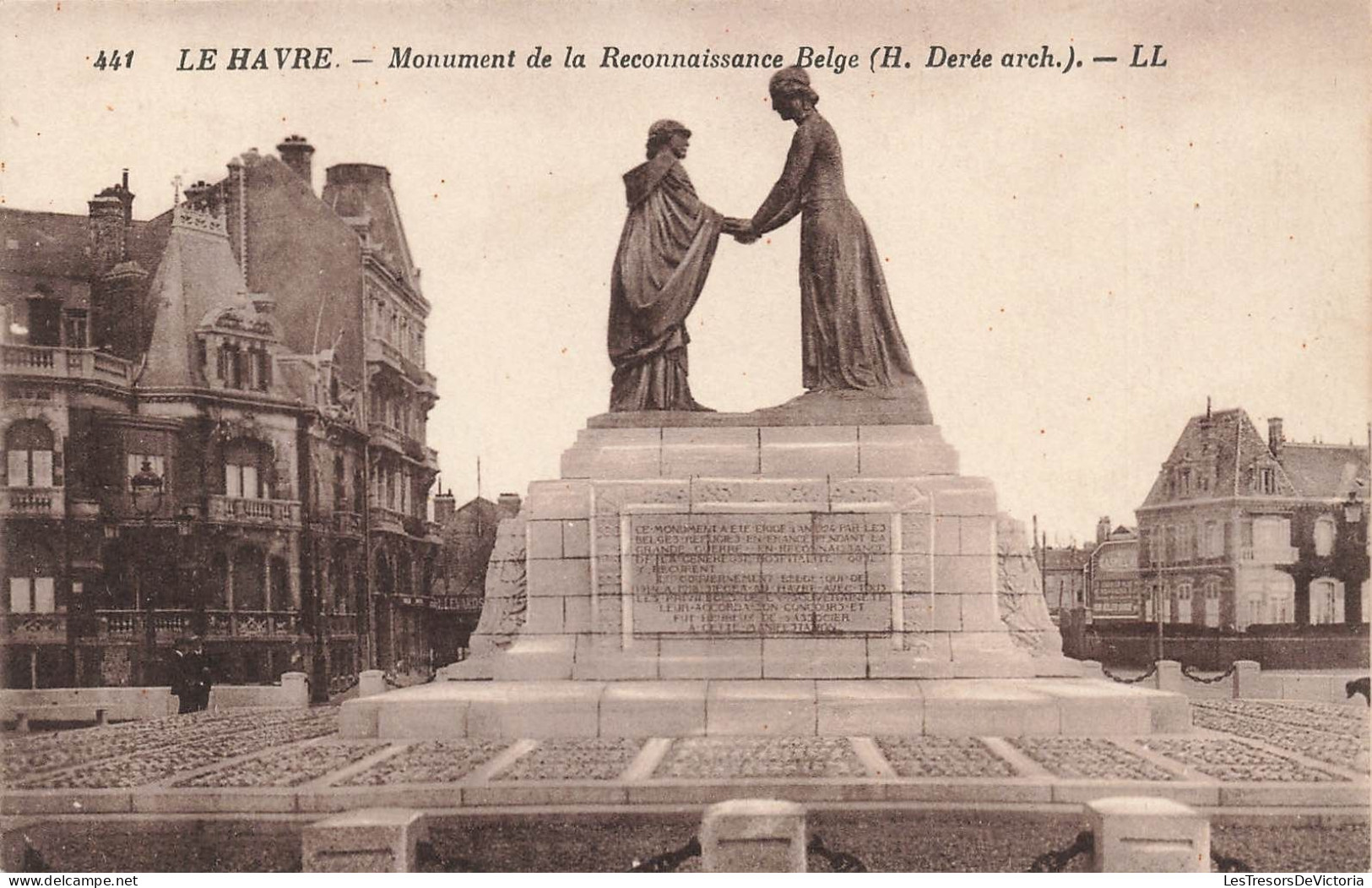 FRANCE - Le Havre - Monument De La Reconnaissance Belge - LL - Carte Postale Ancienne - Ohne Zuordnung