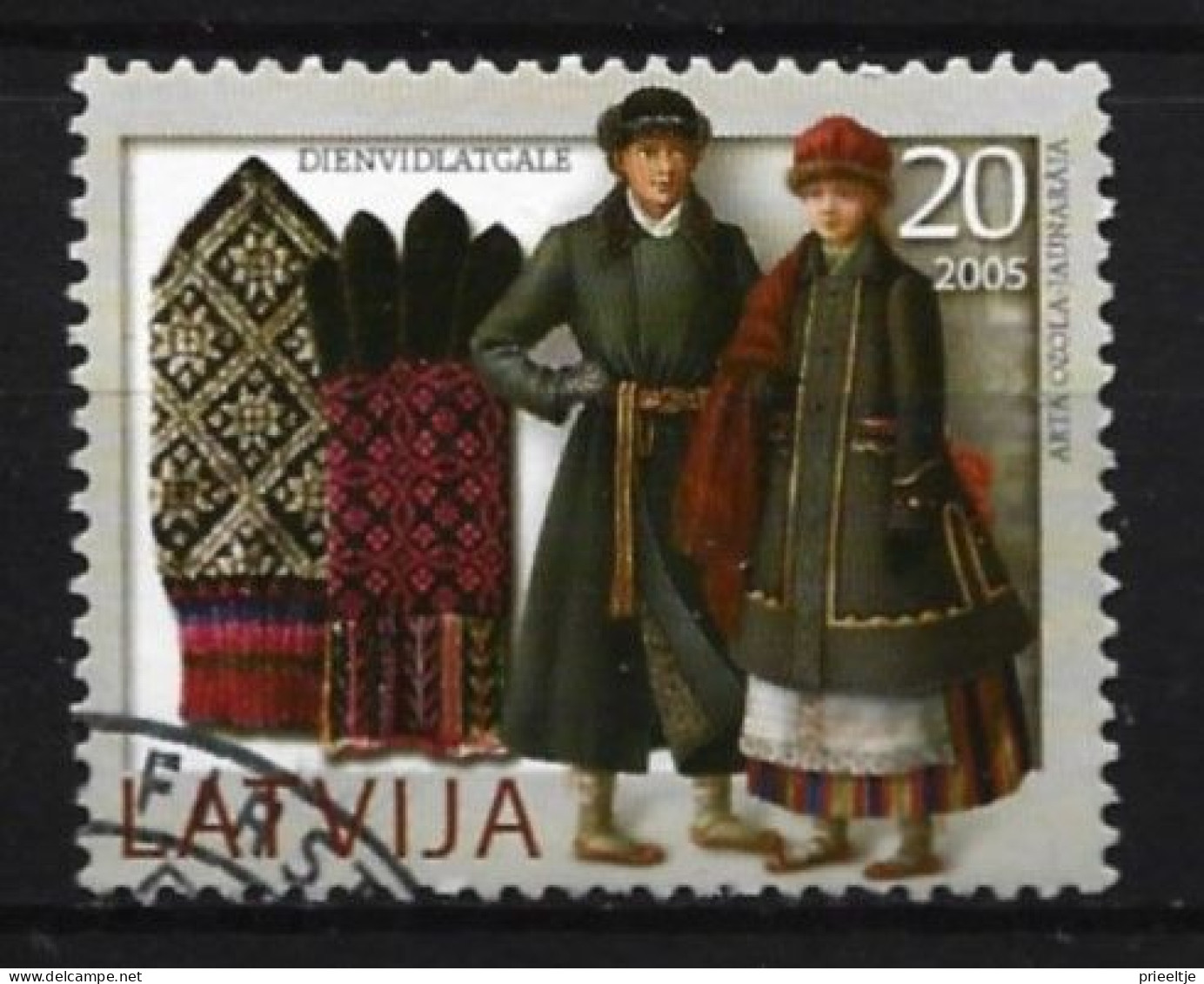 Latvija 2003  Traditional Costumes Y.T.  568 (0) - Lettonie