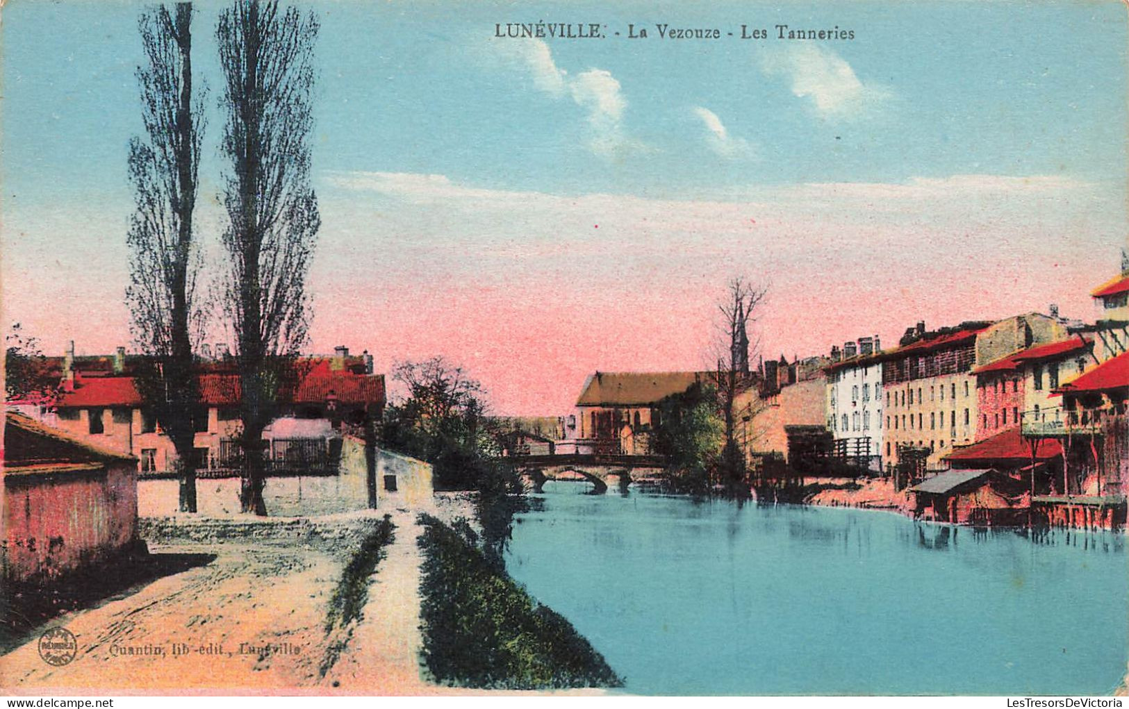 FRANCE - Lunéville -  Vue Sur La Vézouze Et Les Tanneries - Colorisé - Carte Postale Ancienne - Luneville