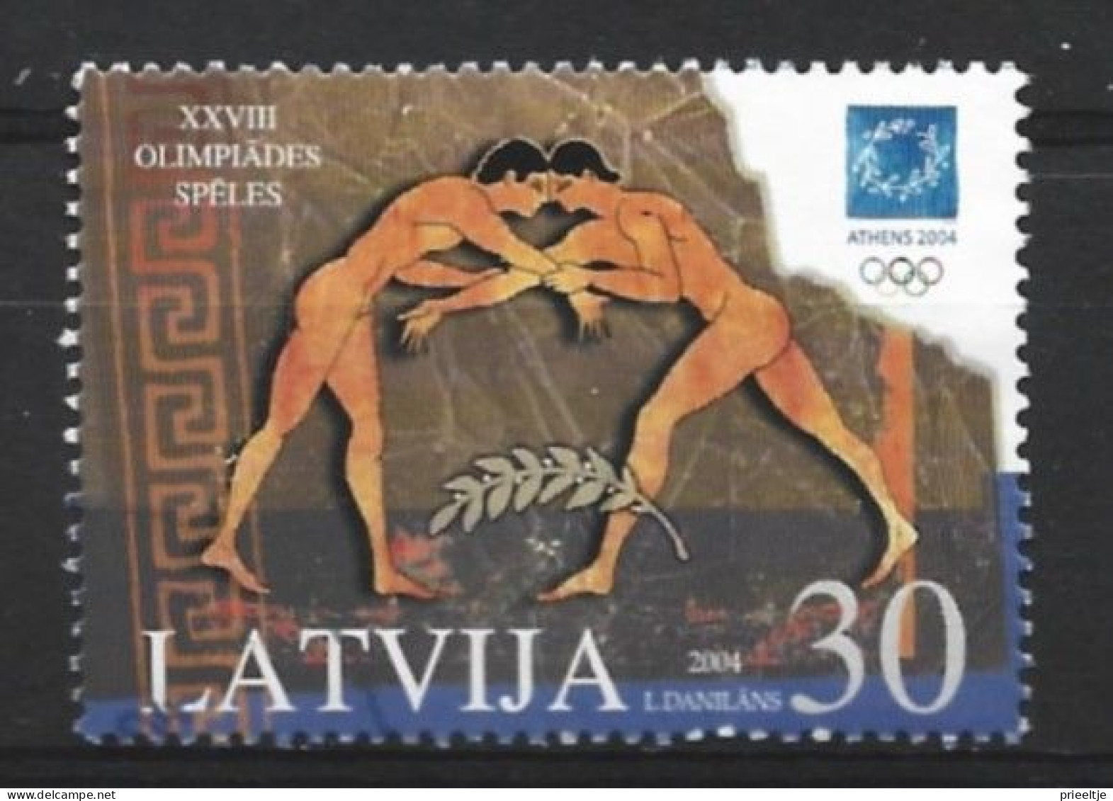 Latvija 2004 Ol. Games  Y.T.  588 (0) - Lettonie