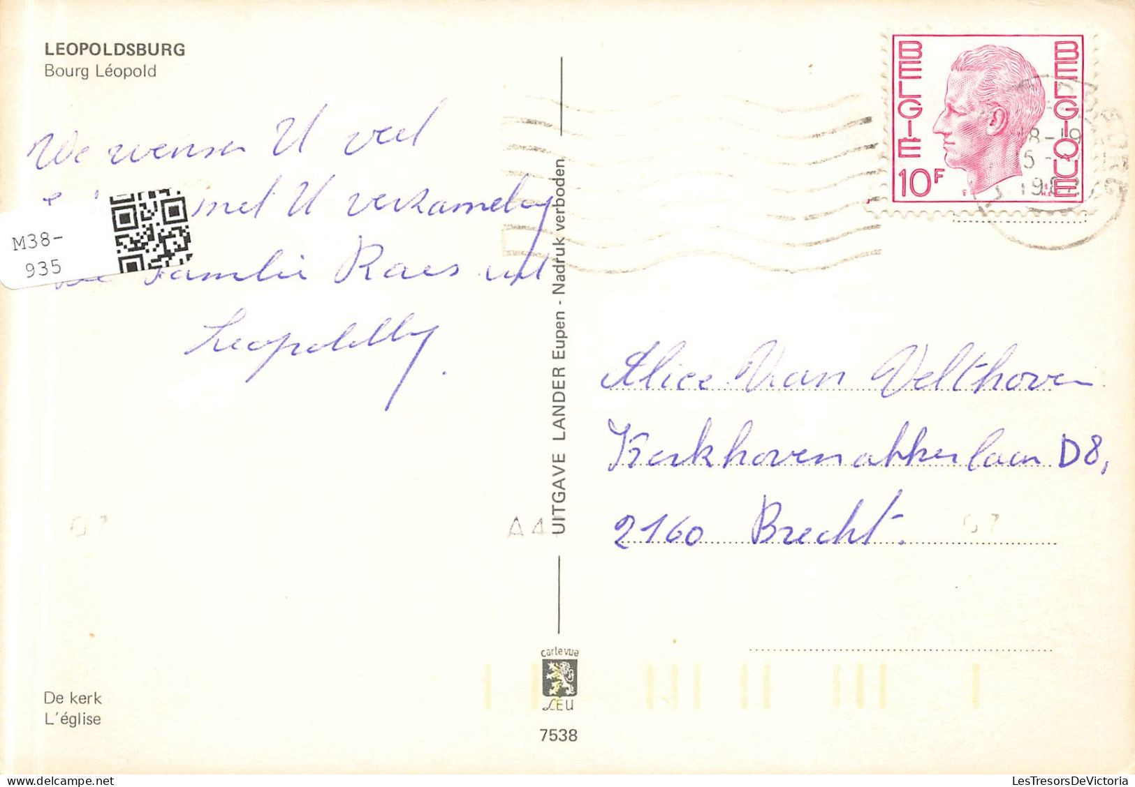 BELGIQUE - Leopoldsurg - Bourg Léopld - Carte Postale - Hasselt