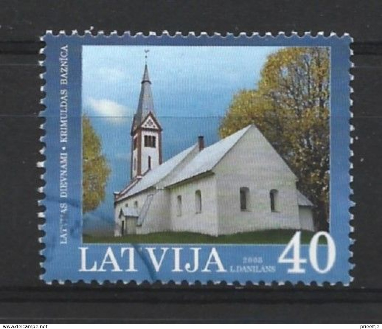 Latvija 2005  Church  Y.T.  604 (0) - Lettonie