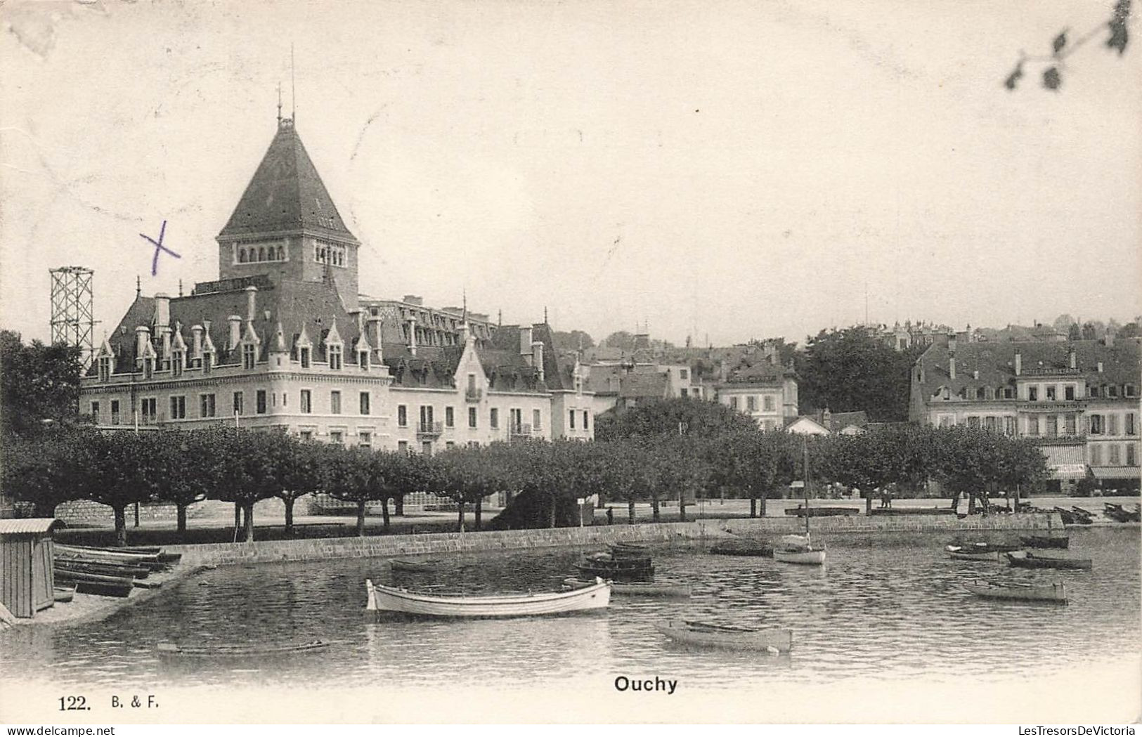 SUISSE - Ouchy - Château - Carte Postale Ancienne - Lausanne