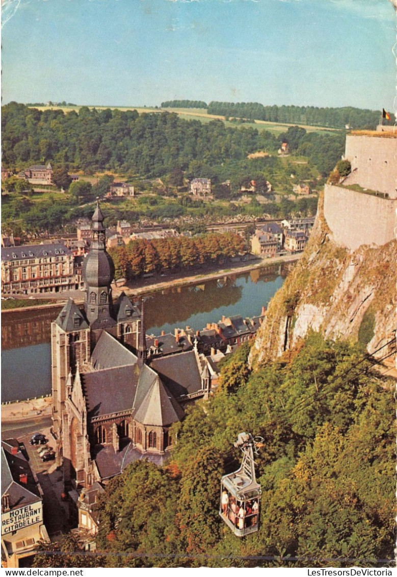 BELGIQUE - Dinan - Vue Générale De La Citadelle - église Et Télésiège- Carte Postale - Dinant