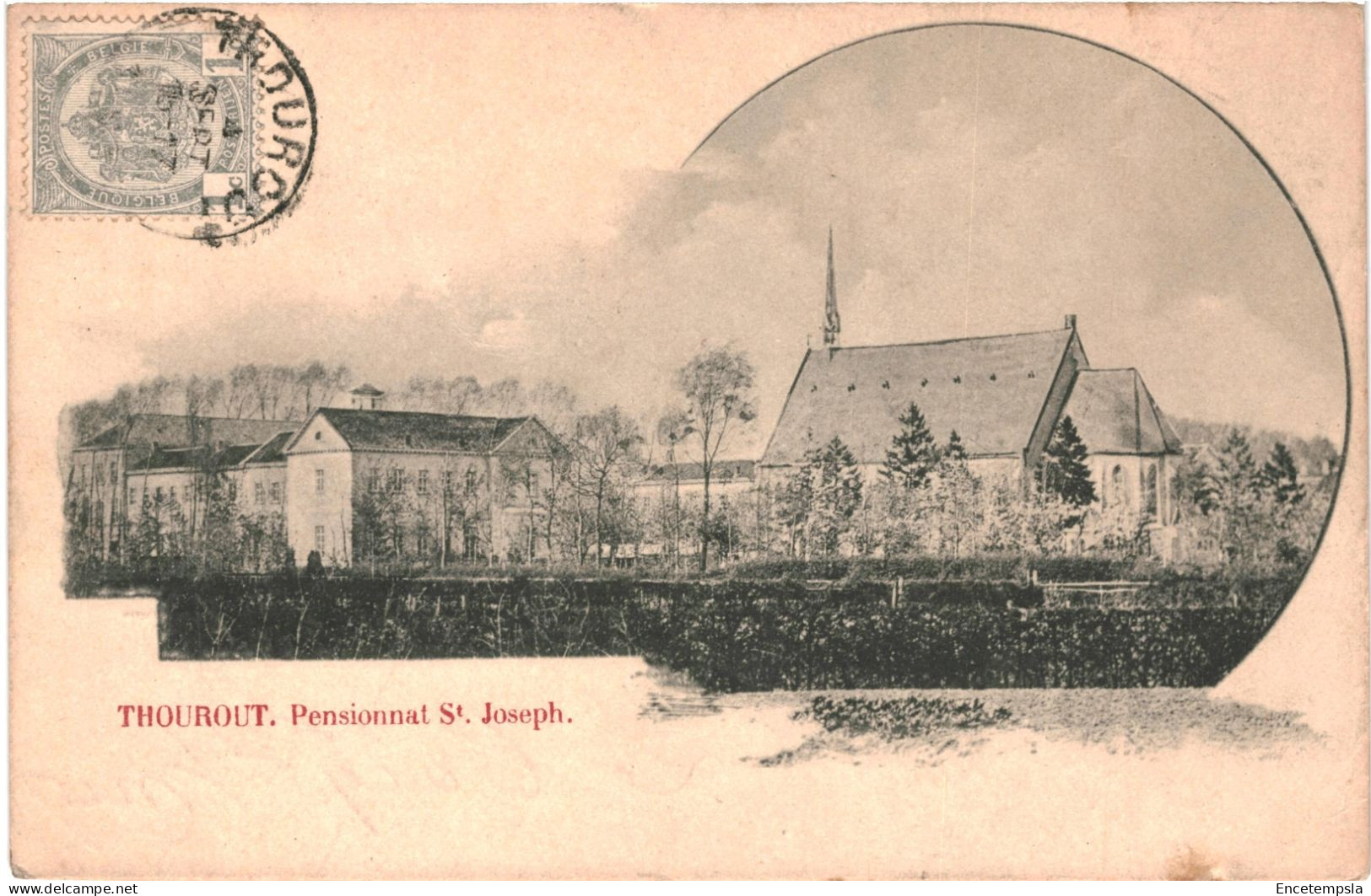 CPA Carte Postale Belgique Thourout  Pensionnat Saint Joseph Début 1900 VM76975ok - Torhout