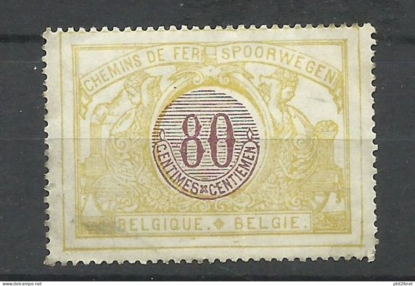 Belgique Colis Postaux    N°  24  Neuf  *       B/ TB   Voir Scans  Soldé ! ! ! - Mint