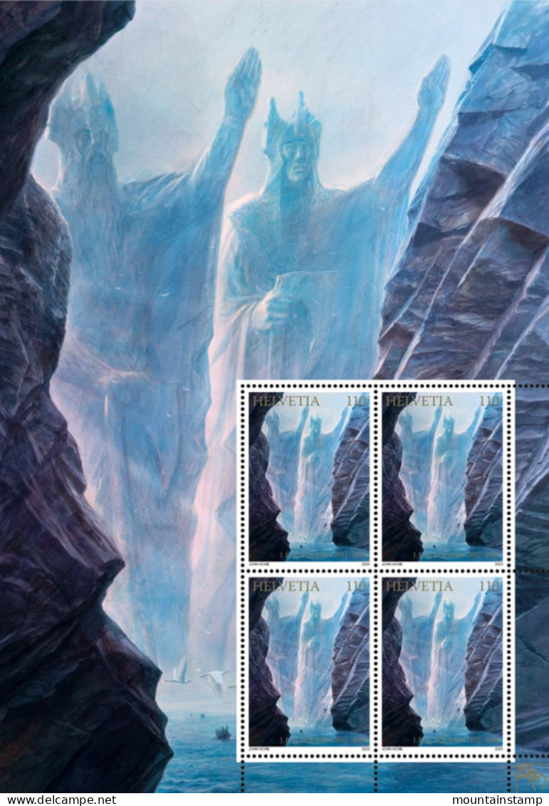 Switzerland 2023 (Box 2) J. R. R. Tolkien - Lord Of The Rings - Herr Der Ringe - Le Seigneur Des Anneaux - Film  MNH ** - Ongebruikt