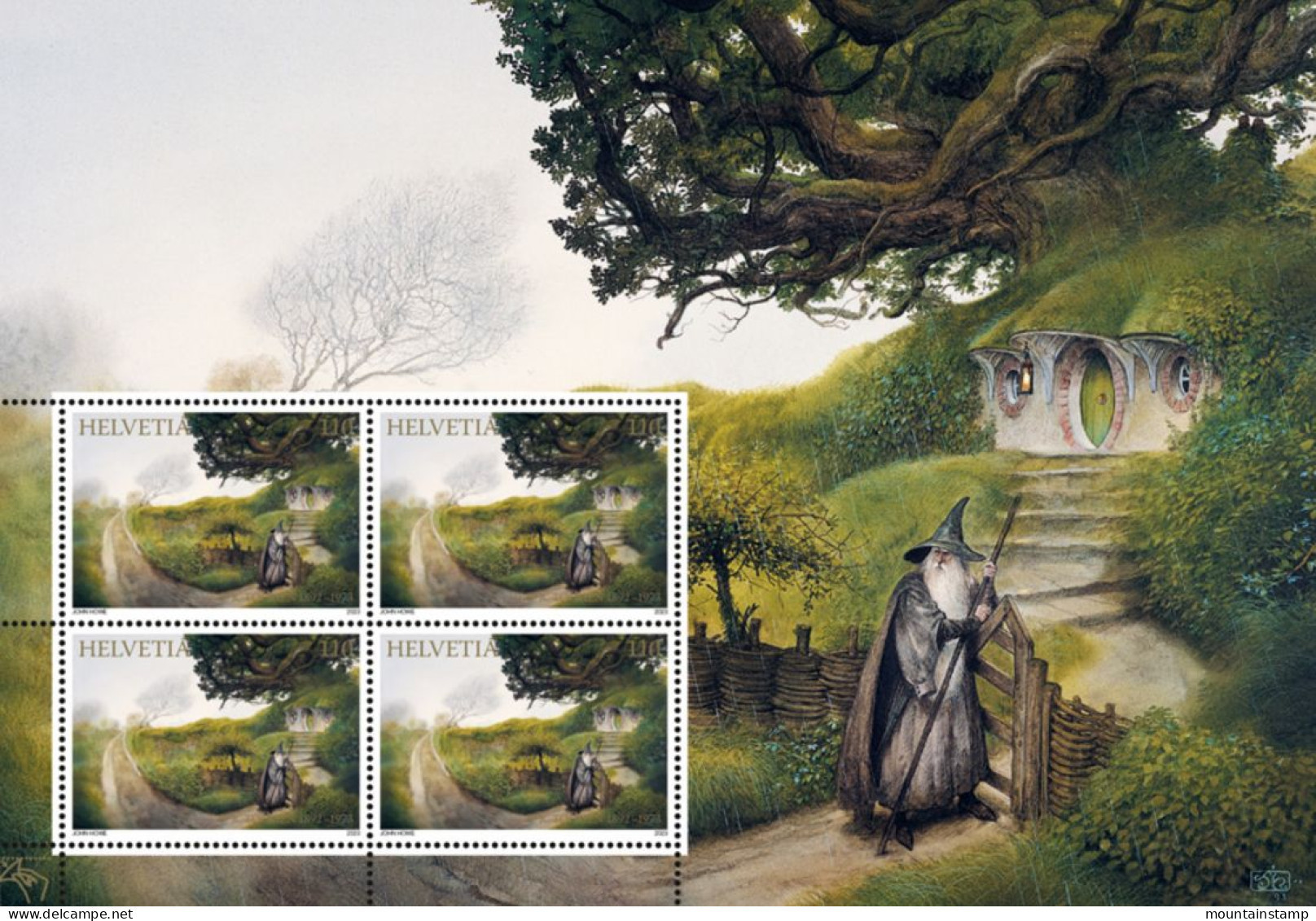 Switzerland 2023 (Box 2) J. R. R. Tolkien - Lord Of The Rings - Herr Der Ringe - Le Seigneur Des Anneaux - Film  MNH ** - Nuevos