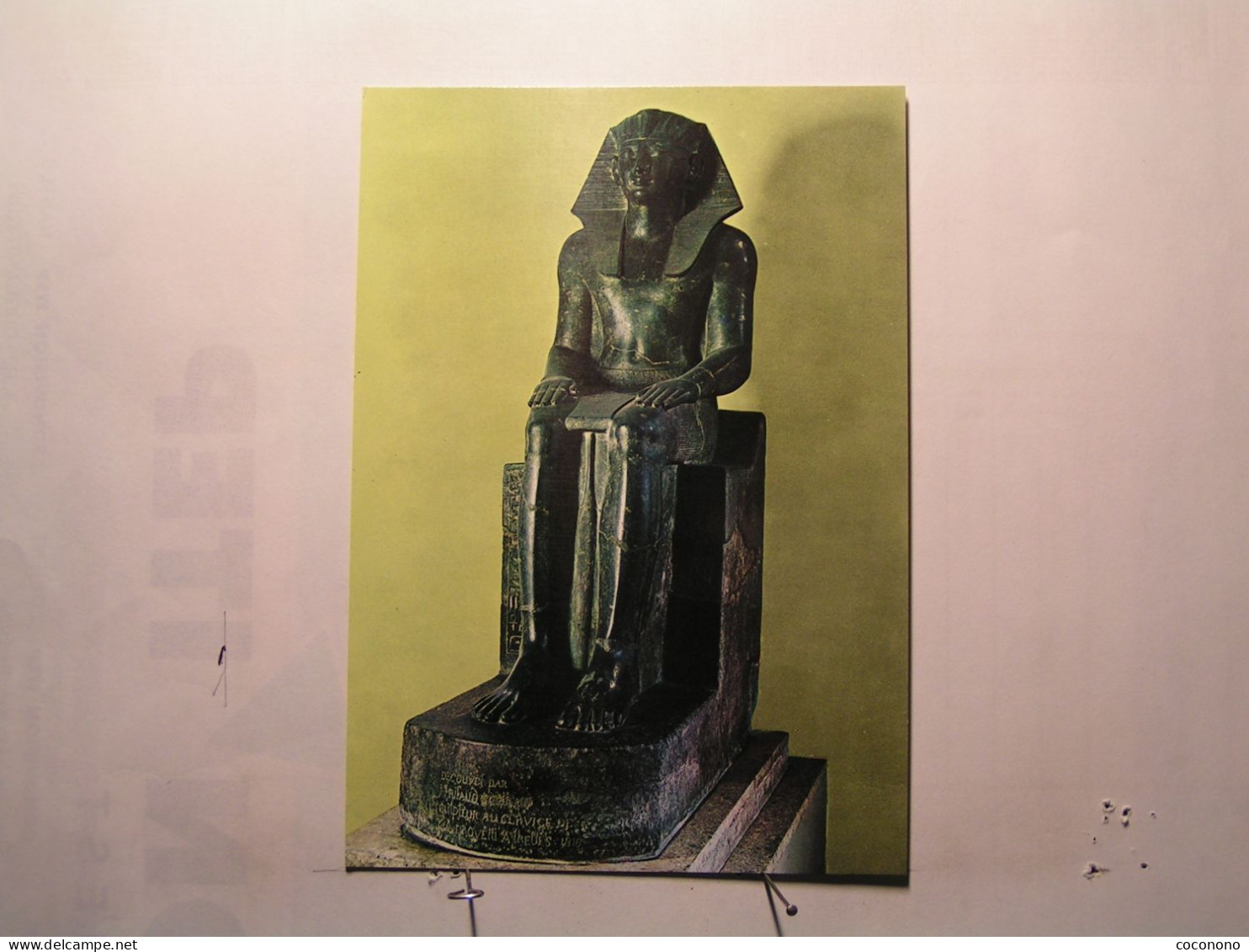 Torino (Turin) > Musées -  Museo Egizio - Statua In Granito Nero Del Re Thutmose III - Musei