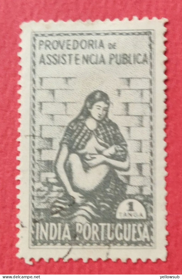 Inde Portugaise : Assistance Publique. 1952 : N 10obl. - Portugiesisch-Indien