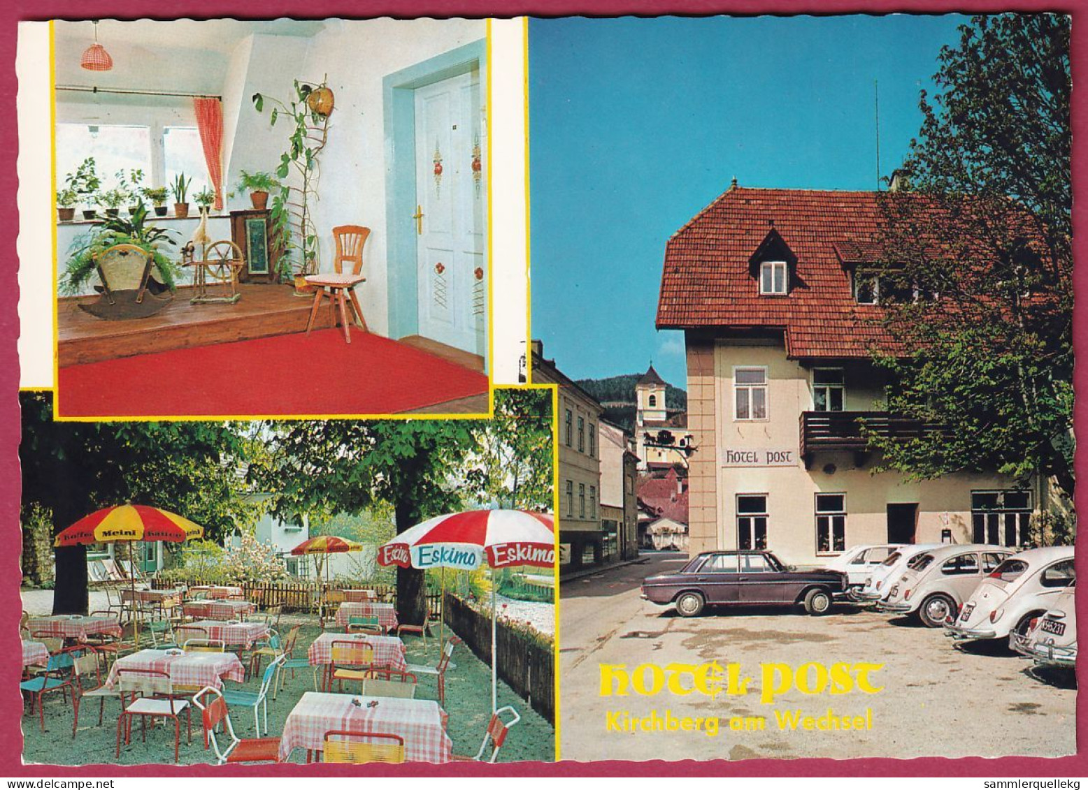 AK: Kirchberg Am Wechsel, Hotel Post, Ungelaufen (Nr. 4624) - Wechsel