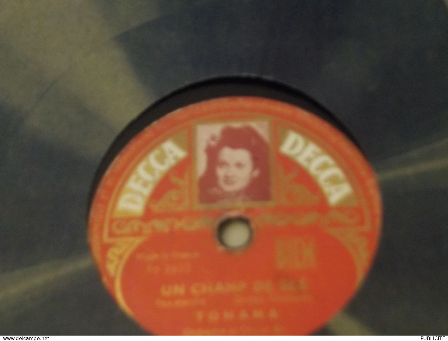 DISQUE 78 TOURS VALSE ET FOX MARCHE DE TOHAMA 1950 - 78 Rpm - Gramophone Records