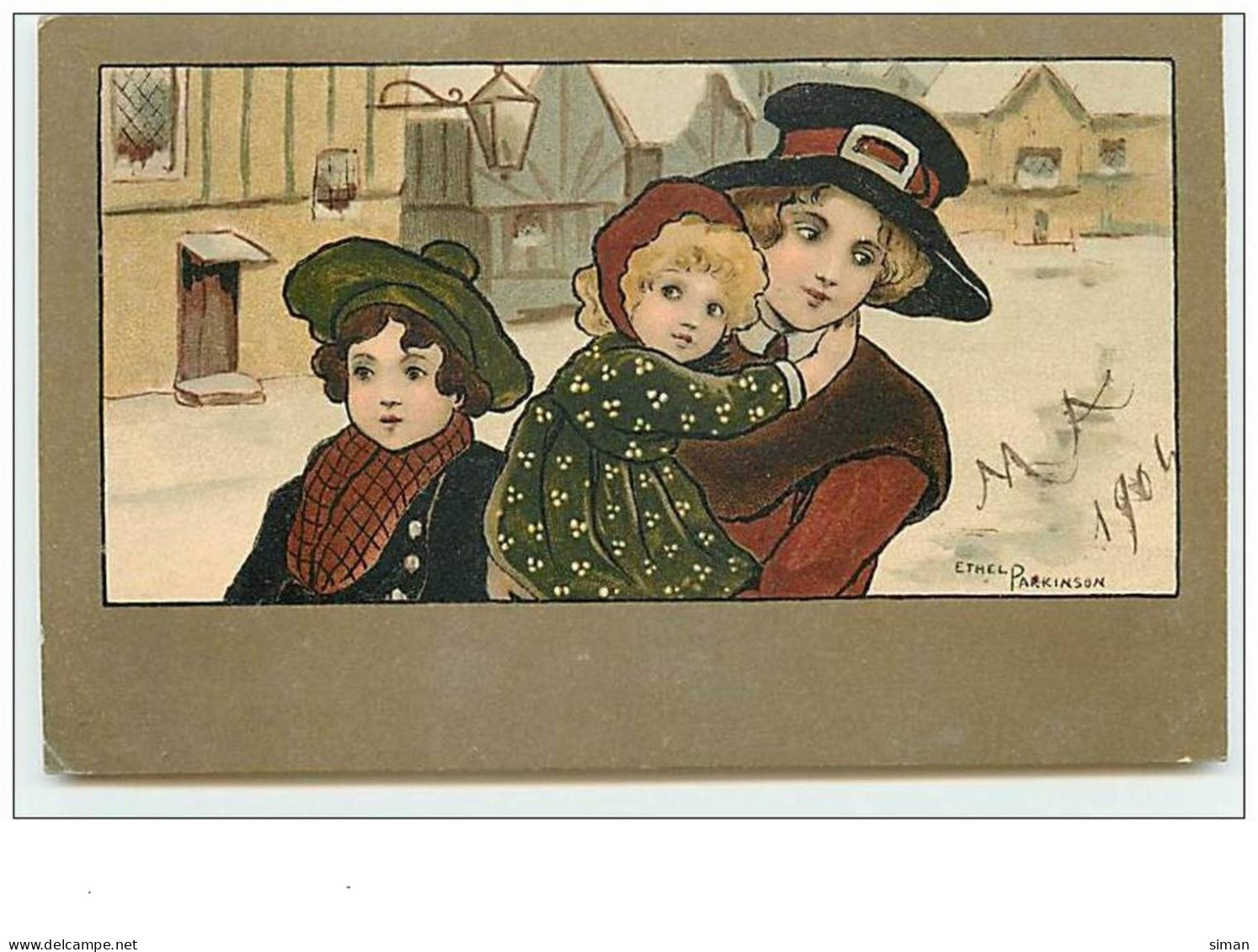 N°9125 - Carte Illustrateur - Ethel Parkinson - MM Viennen°191 - Femme Et Enfants - Parkinson, Ethel
