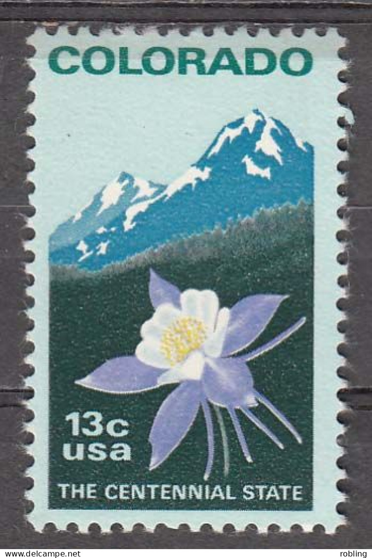 United States   1977  Mountains  Michel 1299  MNH 30987 - Montagnes