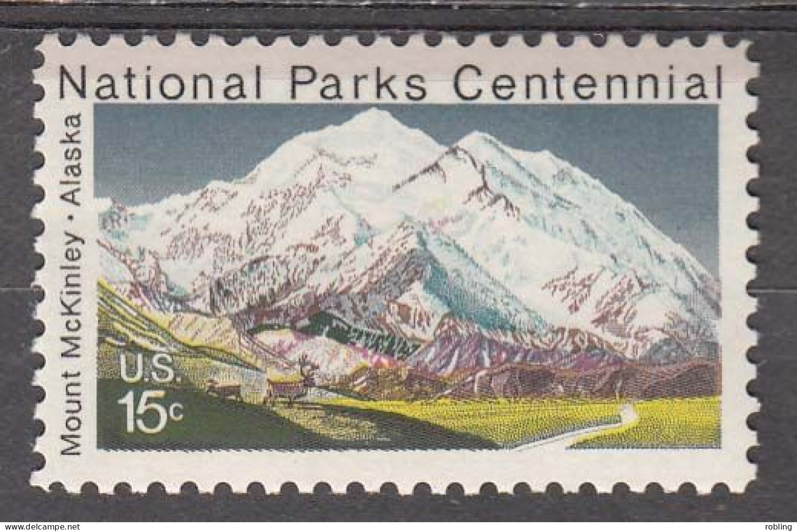 United States   1972  Mountains  Michel 1073  MNH 30985 - Berge