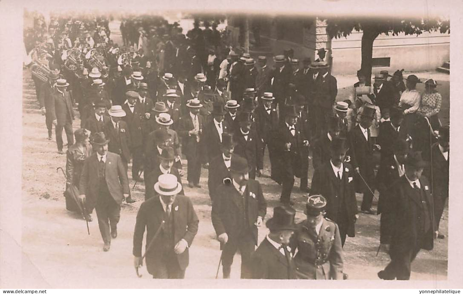 TOP - SUISSE - BE - MOUTIER - Lot De 5 Cartes Photos Défilé 7 Septembre 1919 à Identifier - (Sui-29) - Moutier