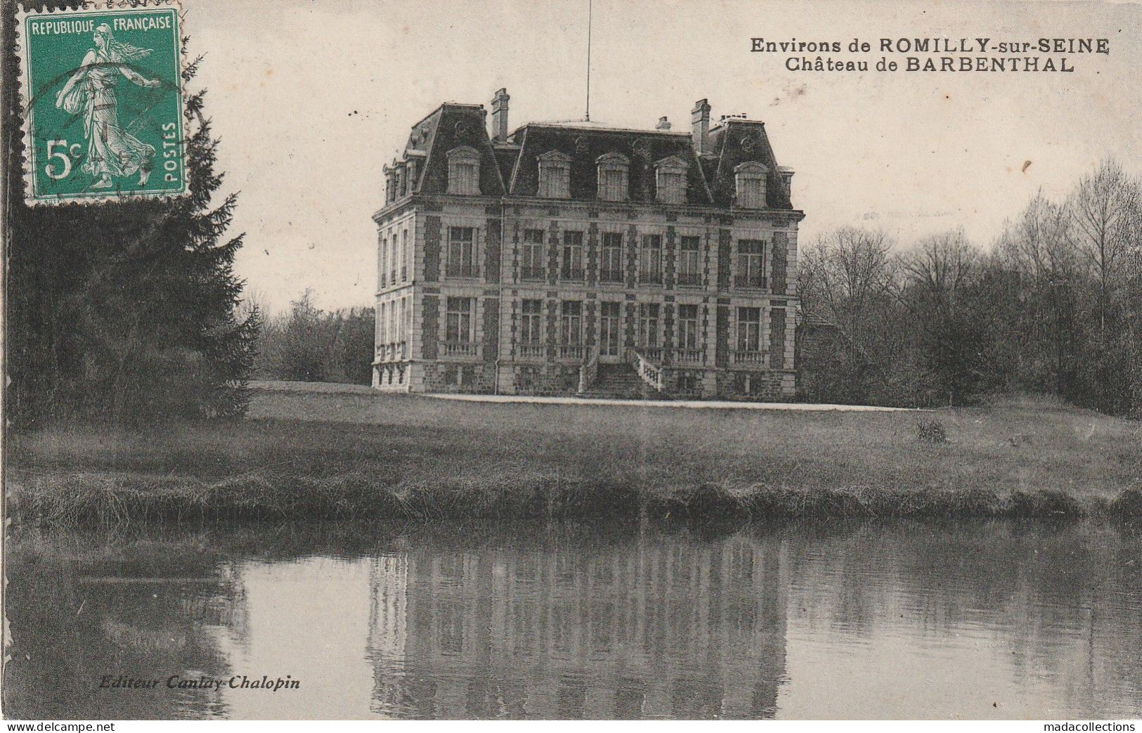 Marcilly (10 - Aube) Château De Barbenthal - Marcilly
