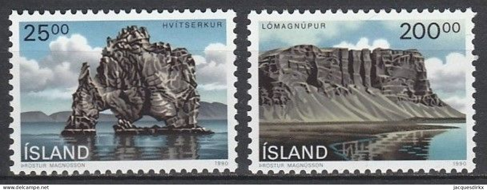 Iceland      .       Yvert    .     684/685      .     **      .      MNH - Blocchi & Foglietti