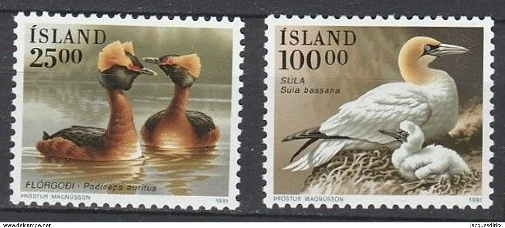 Iceland      .       Yvert    .    691/692     .     **      .      MNH - Nuovi