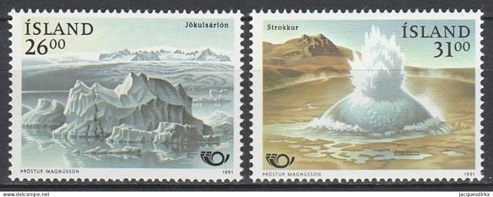 Iceland      .       Yvert    .    697/698     .     **      .      MNH - Neufs