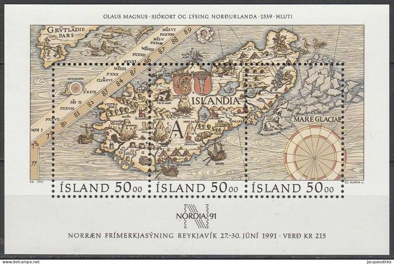 Iceland      .       Yvert    .     Blok  12      .     **      .      MNH - Blocks & Kleinbögen