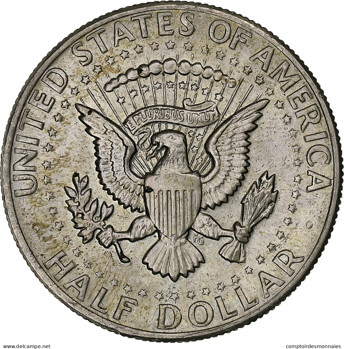 États-Unis, Half Dollar, Kennedy Half Dollar, 1971, U.S. Mint, Cupronickel - 1964-…: Kennedy