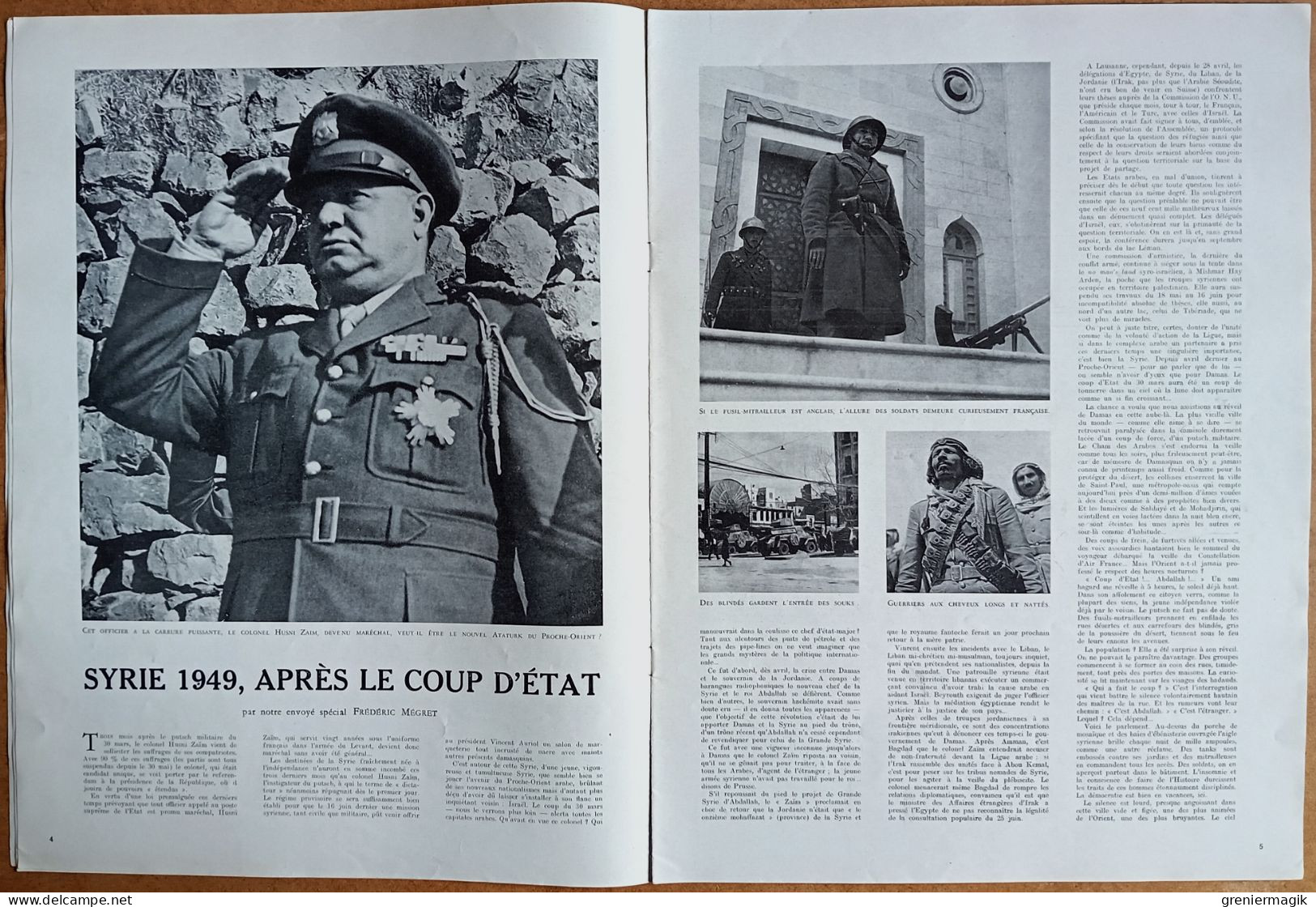 France Illustration N°194 02/07/1949 24h Du Mans/Syrie/Météorologie/Lutherie/La Musique à Bali/Corse/Rallye Aérien Anjou - General Issues