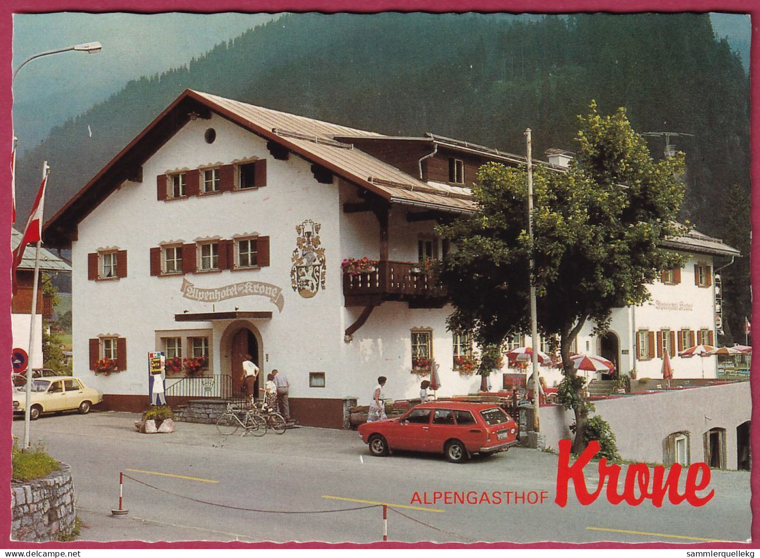 AK: Klösterle, Alpengasthof Krone, Ungelaufen (Nr. 4630) - Klösterle