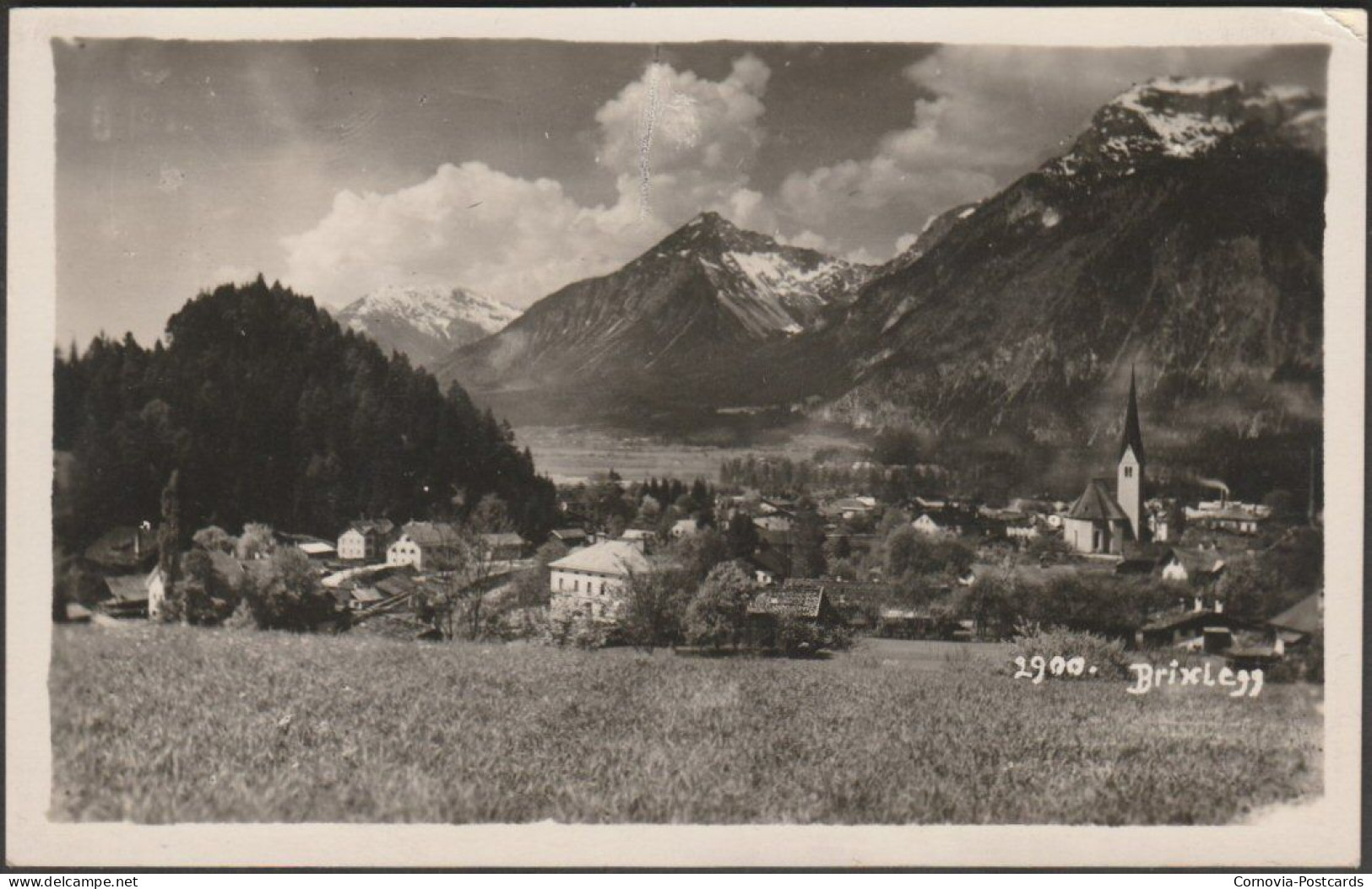 Brixlegg, 1931 - Angerer Foto-AK - Brixlegg