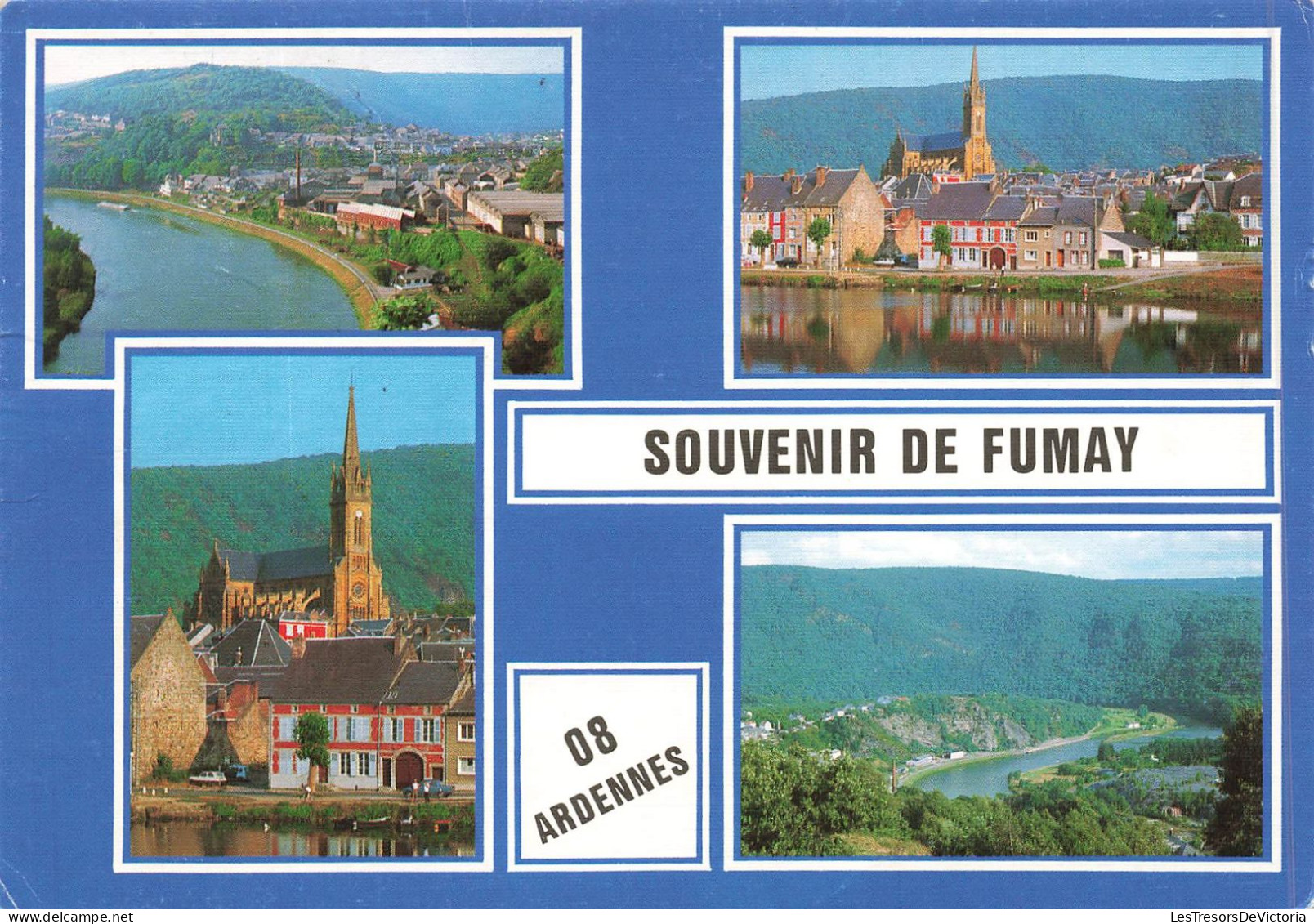 FRANCE - Souvenir De Fumay - 08 Ardennes - Multivues De Différents Endroits à Fumay - Carte Postale - Fumay