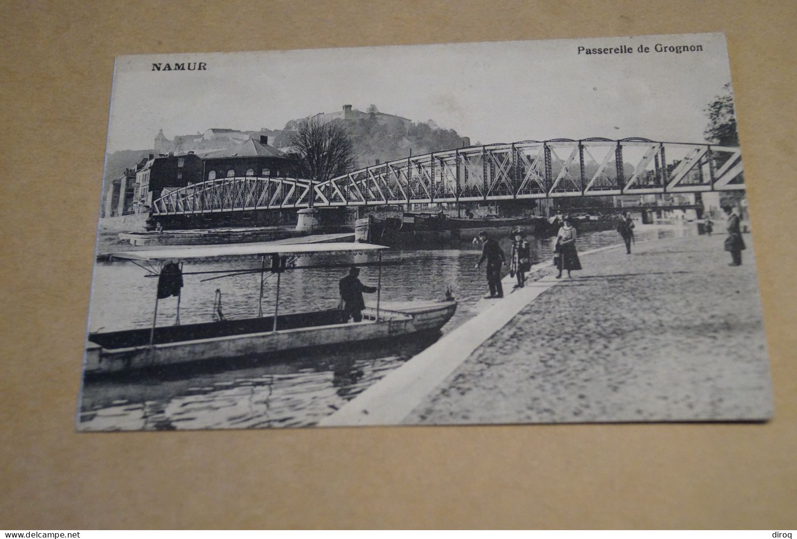 Namur,passerelle Du Grognon,belle Carte Ancienne Pour Collection - Namur