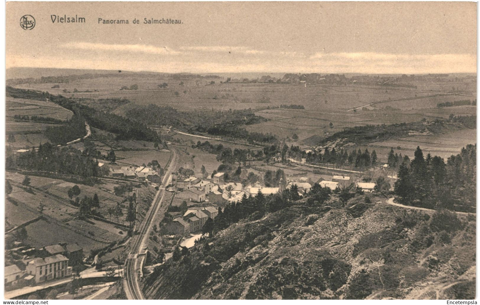 CPA Carte Postale Belgique Vielsalm Panorama De Salmchâteau   VM76986 - Vielsalm