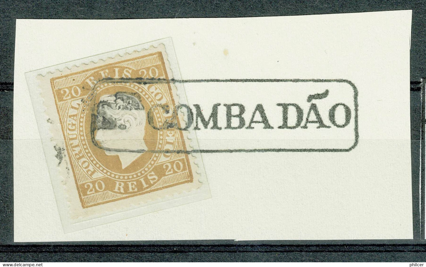 Portugal, 1870/6, # 39, Sta Comba Dão, Used - Oblitérés