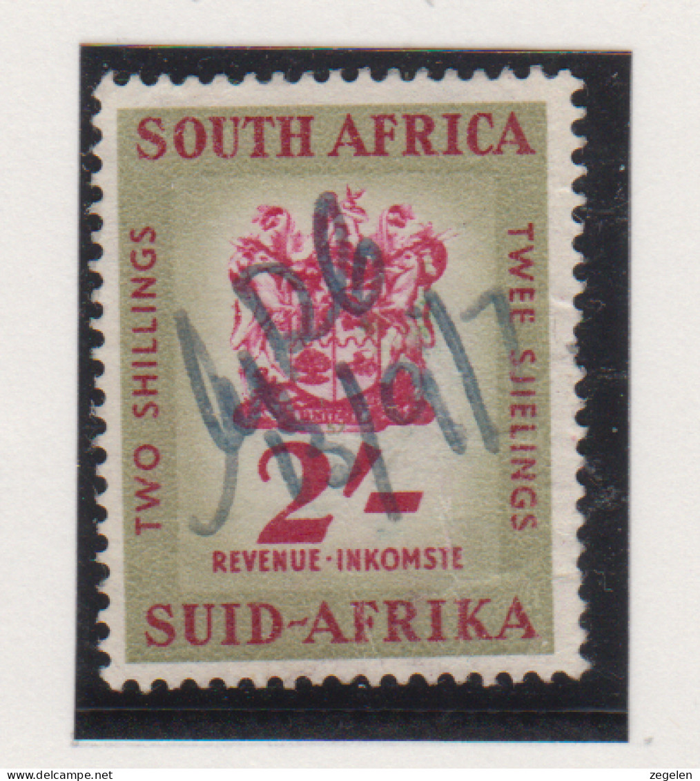 Zuid-Afrika Fiskale Zegel(revenue) Cat. J Barefoot: Revenue JAAR 1957 Nr . 94 - Altri & Non Classificati