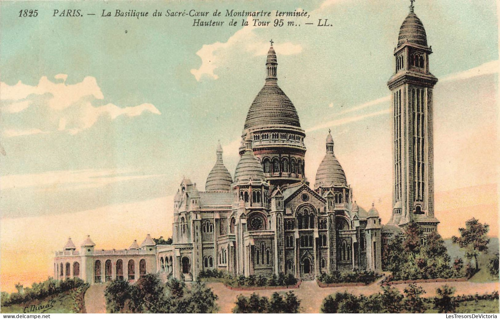 FRANCE - Paris - La Basilique Du Sacré Cœur De Montmartre Terminée - Carte Postale Ancienne - Autres & Non Classés