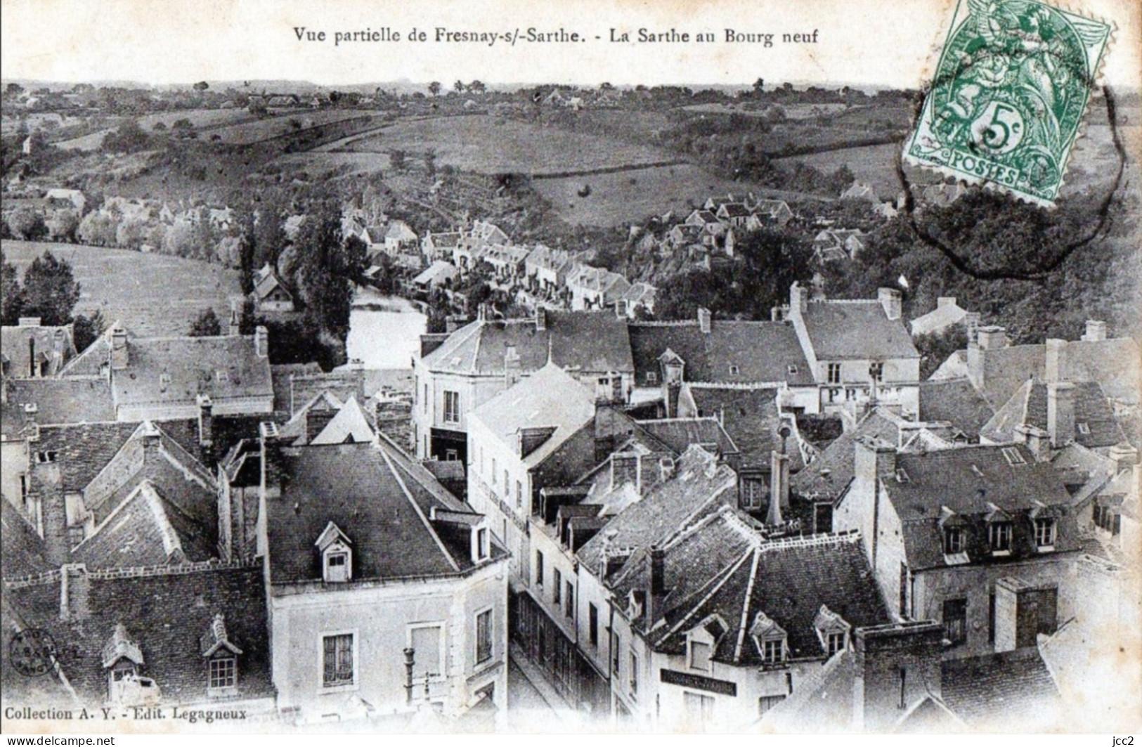 72 - Fresnay -La Sarthe Au Bourg  Neuf - La Fresnaye Sur Chédouet