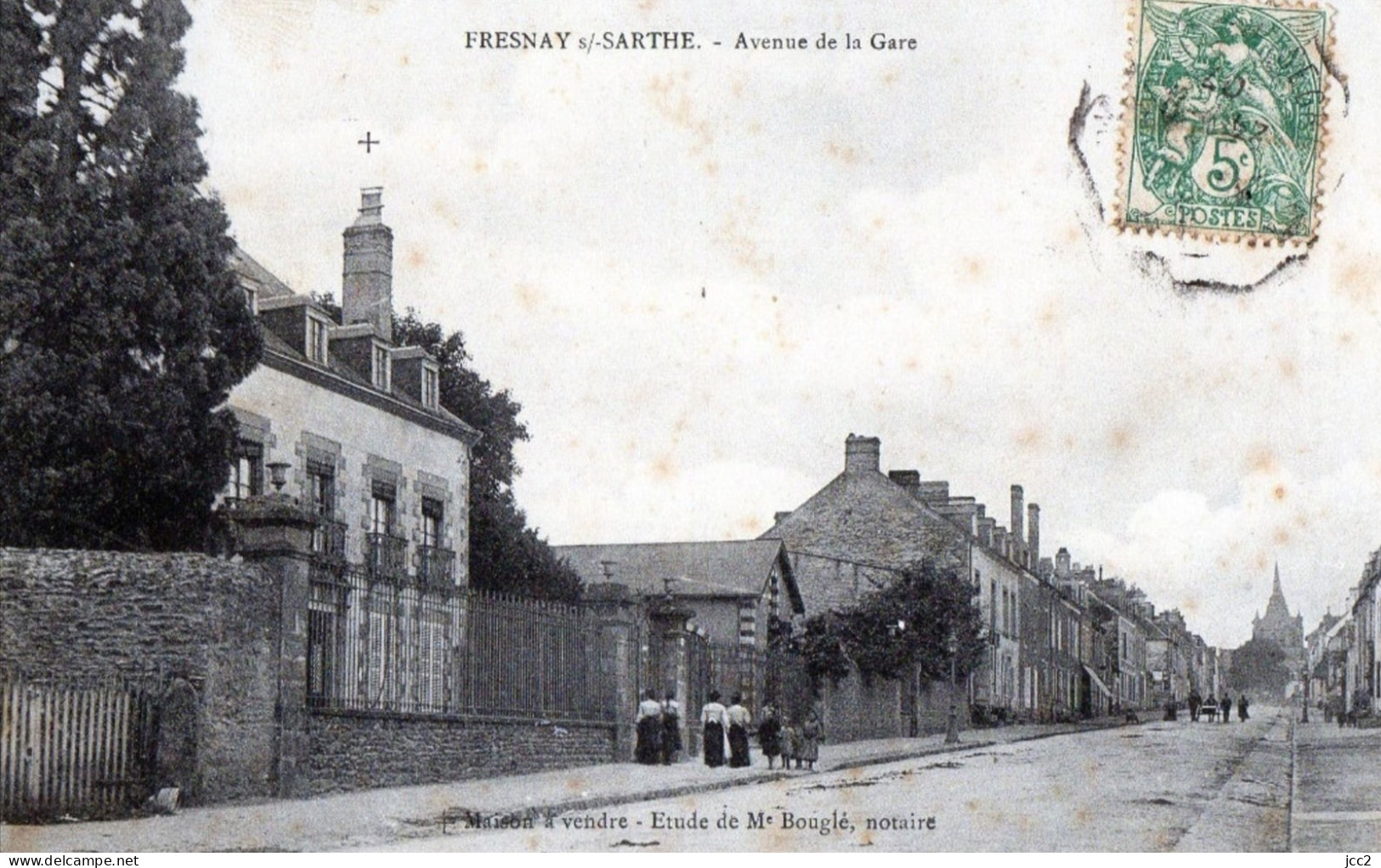 72 - Fresnay - Ave.de La Gare - La Fresnaye Sur Chédouet