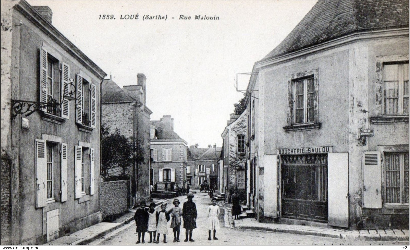 72 - LOUE - Rue Malouin - Loue