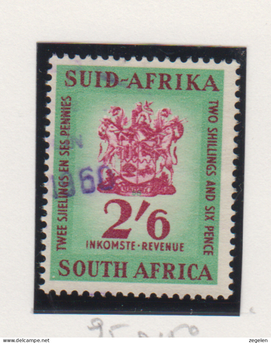 Zuid-Afrika Fiskale Zegel(revenue) Cat. J Barefoot: Revenue JAAR 1958 Nr . 95 - Other & Unclassified