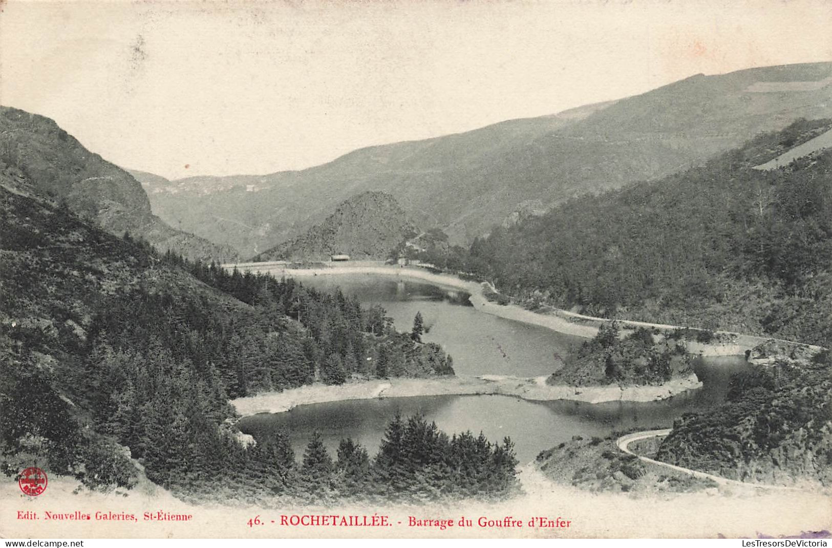 FRANCE - Rochetaillée - Barrage Du Gouffre D'enfer - Carte Postale Ancienne - Rochetaillee