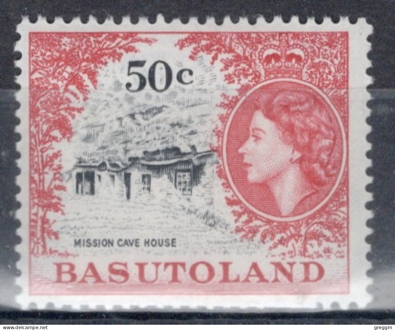 Basutoland 1961 Queen Elizabeth II, Local Motifs In Mounted Mint - 1933-1964 Crown Colony