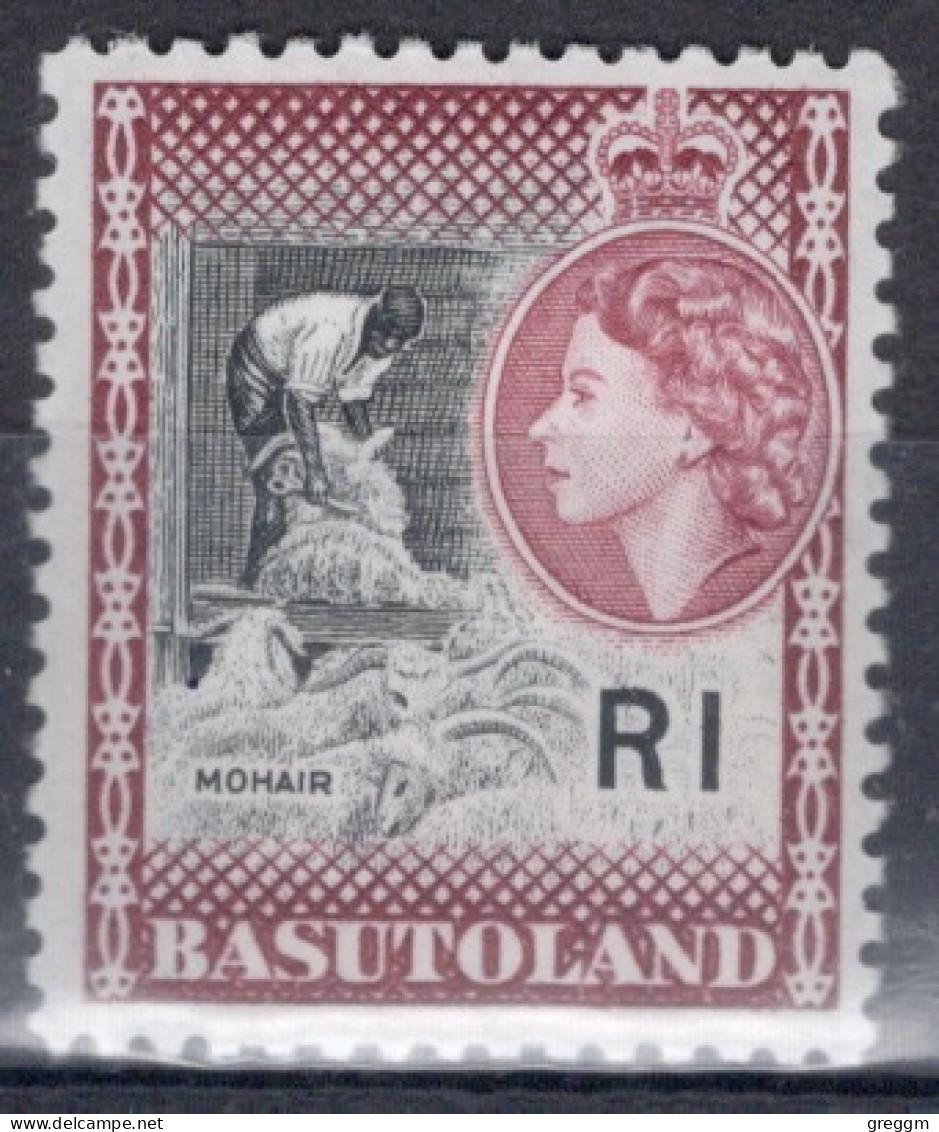 Basutoland 1961 Queen Elizabeth II, Local Motifs In Mounted Mint - 1933-1964 Colonia Británica