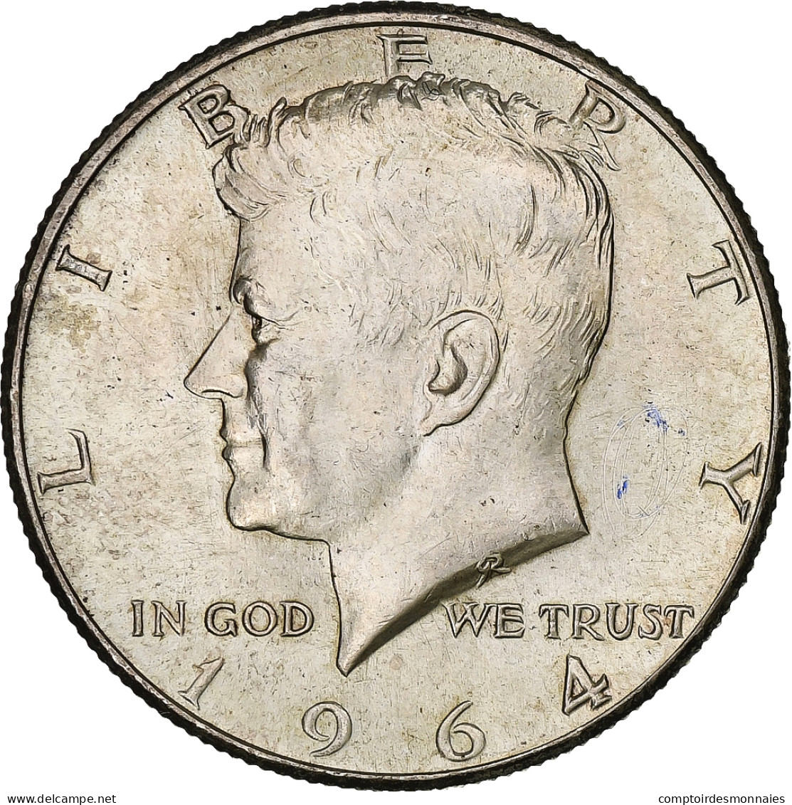 États-Unis, Half Dollar, Kennedy Half Dollar, 1964, U.S. Mint, Argent, SUP+ - 1964-…: Kennedy