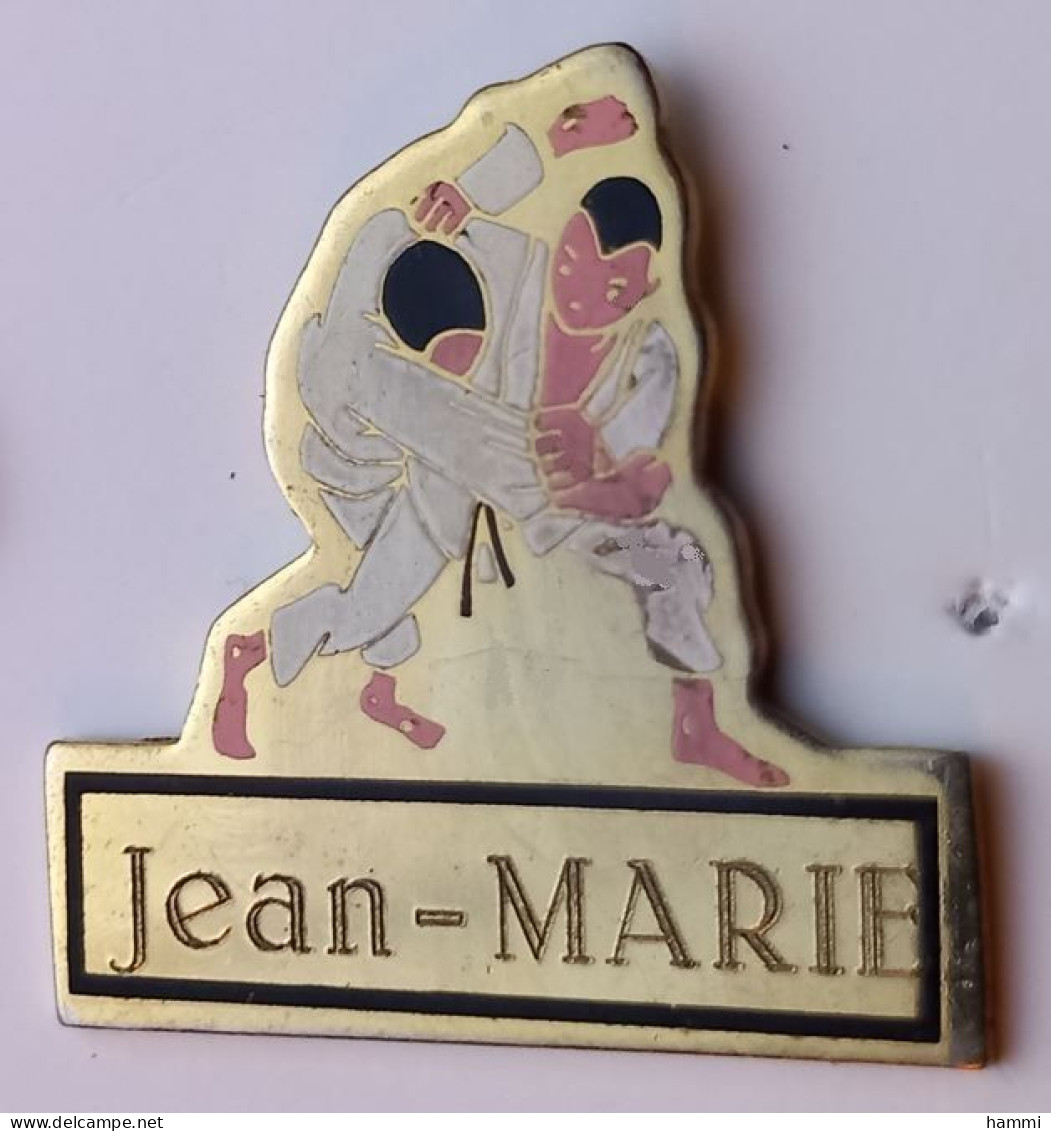 PP75 Pin's Judo JEAN MARIE (état Moyen)  Achat Immédiat - Judo