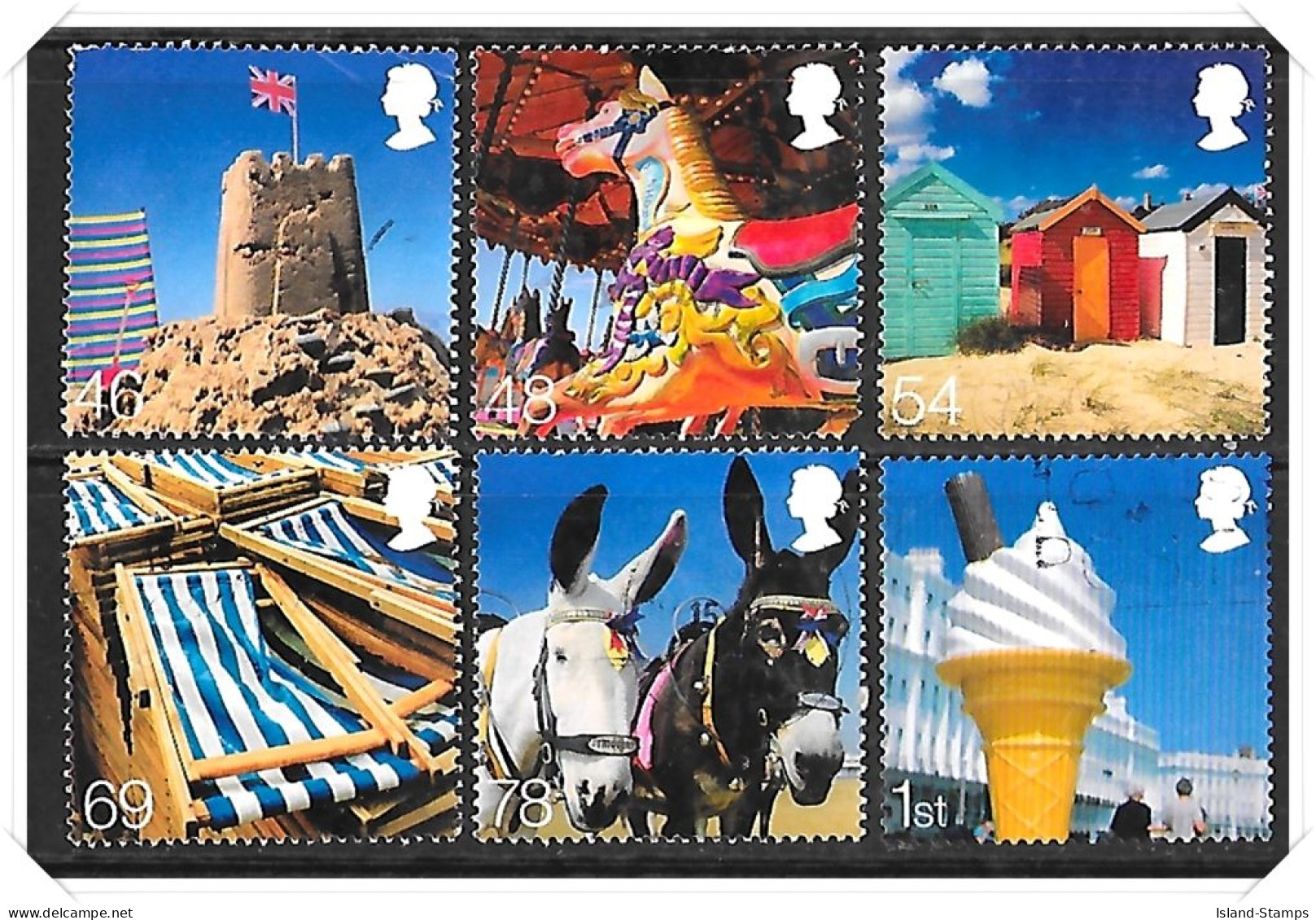 2007 Beside The Seaside Used Set HRD2-C - Used Stamps