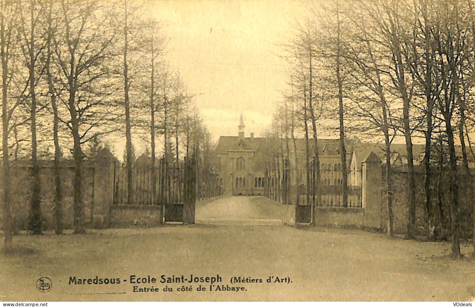 Belgique - Namur - Anhée - Maredsous - Ecole Saint-Joseph - Entrée Du Côté De L'Abbaye - Anhée