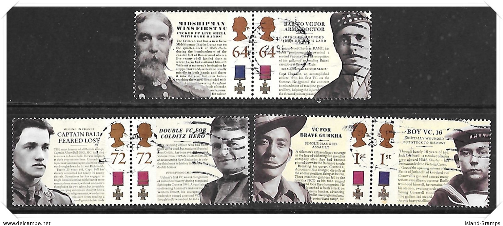 2006 Victoria Cross Used Set HRD2-C - Used Stamps