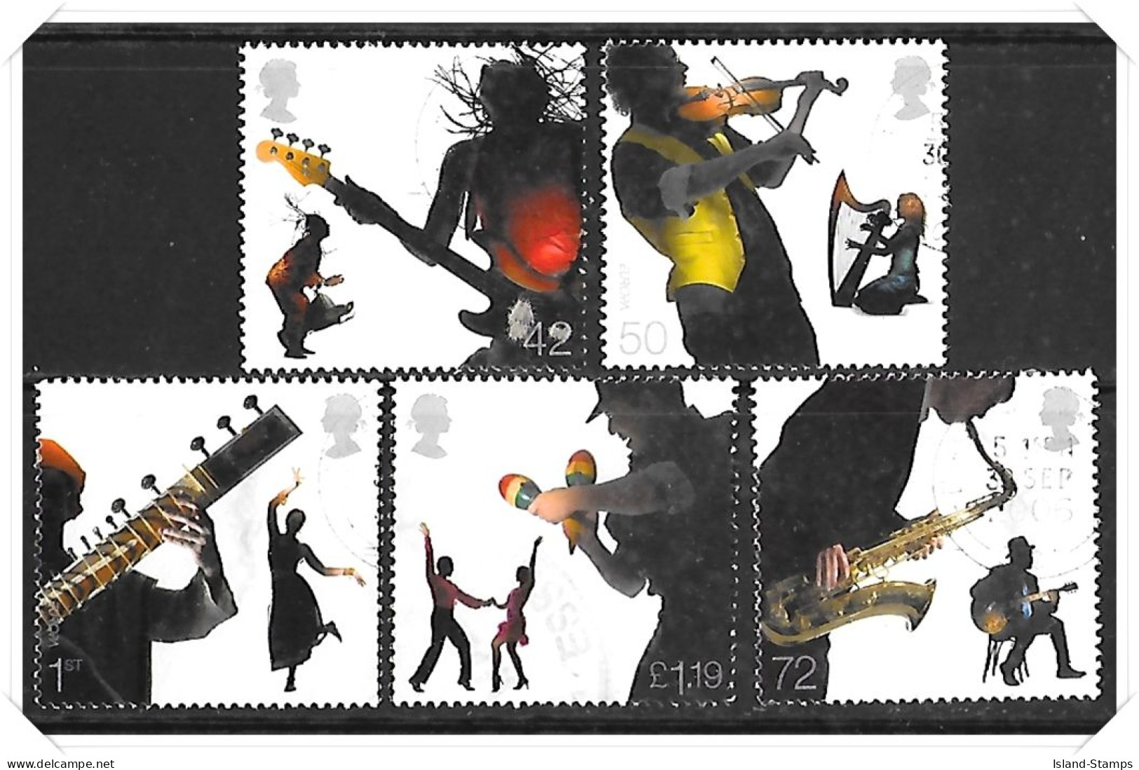 2006 Sounds Used Set HRD2-C - Used Stamps
