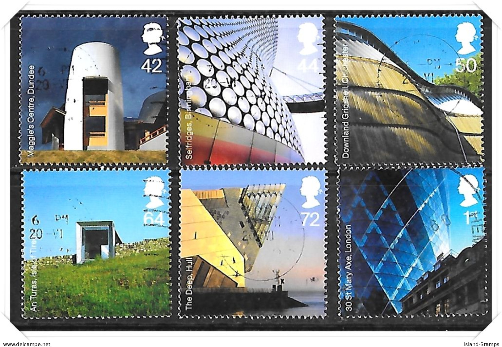 2006 Modern Architecture Used Set HRD2-C - Used Stamps